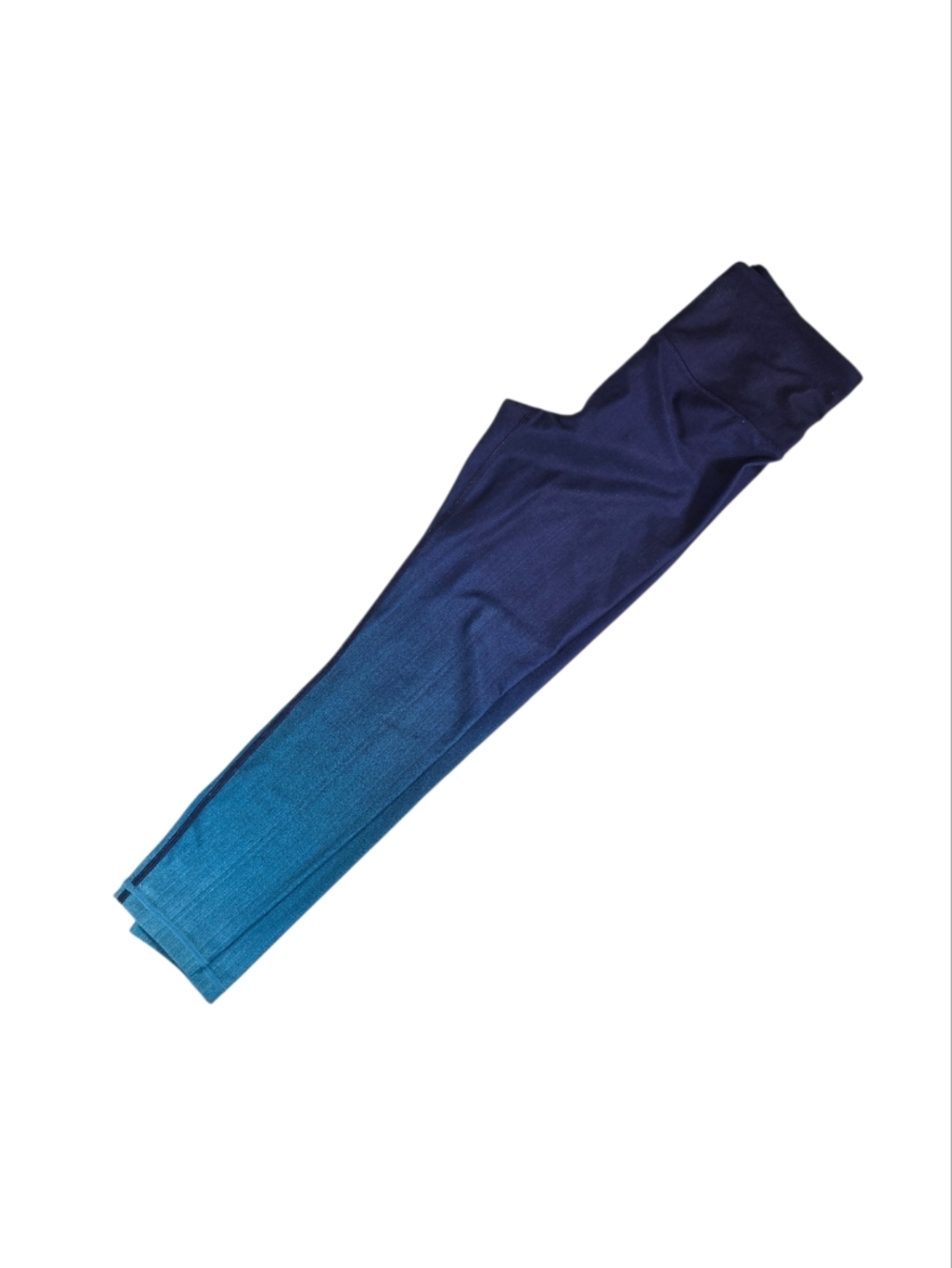 Athleta Elation High Rise 7/8 Tights Blue Ombre Small - Picture 7 of 16